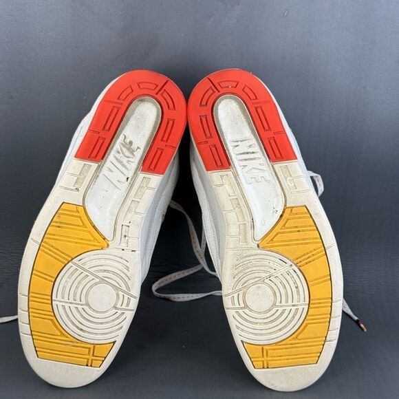 Air Jordan 2 x Maison Château Rouge Orange and Sail athletic shoes men’s size 9 main image 2